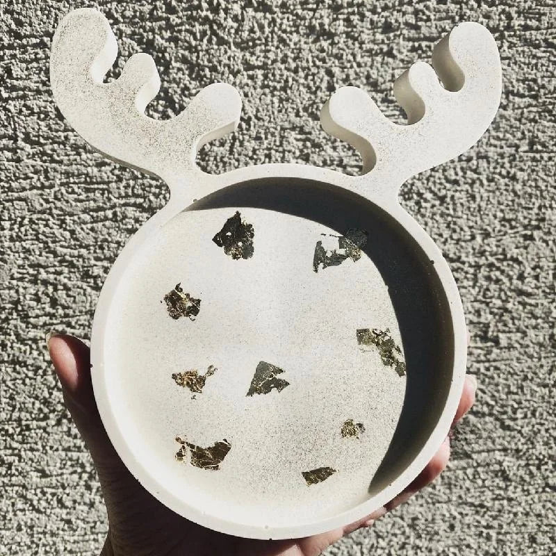 Christmas Cat & Elk Antler Silicone Molds – DIY Resin Craft Silicone Craft Mold Axl