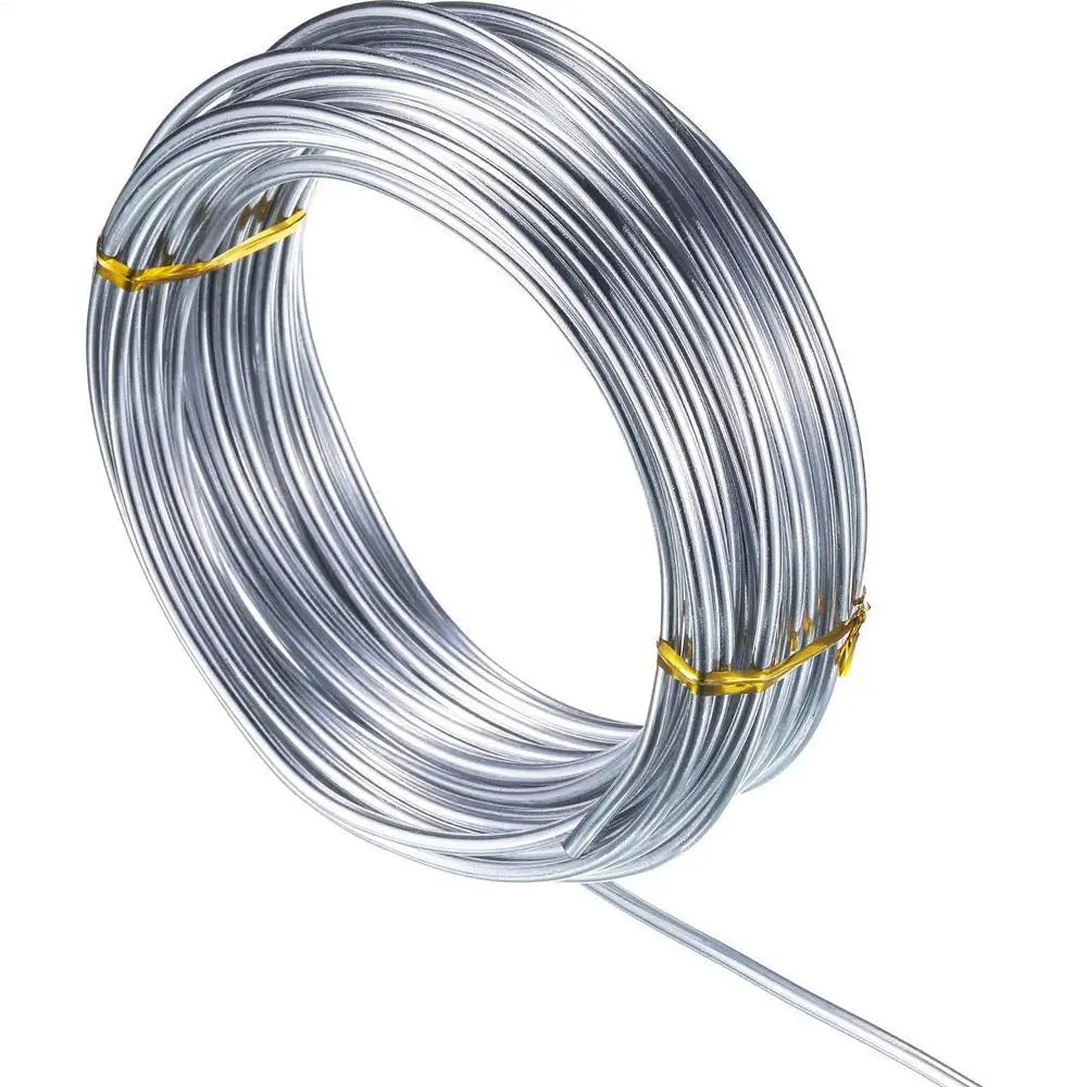 Flexible Aluminum Craft Wire 1mm 1.5mm 2mm – Silver DIY Wire Aluminum Craft Wire Axl 2.0mm