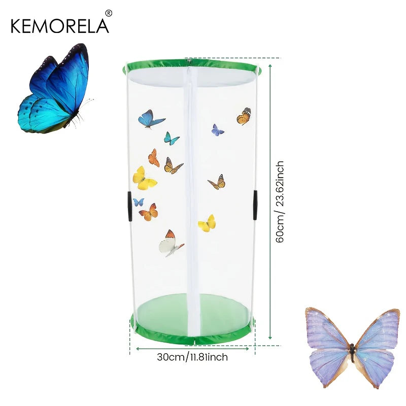 PVC Clear Mini Greenhouse Insect & Plant Observation Cage Mini Greenhouse Cage Axl 30X60cm