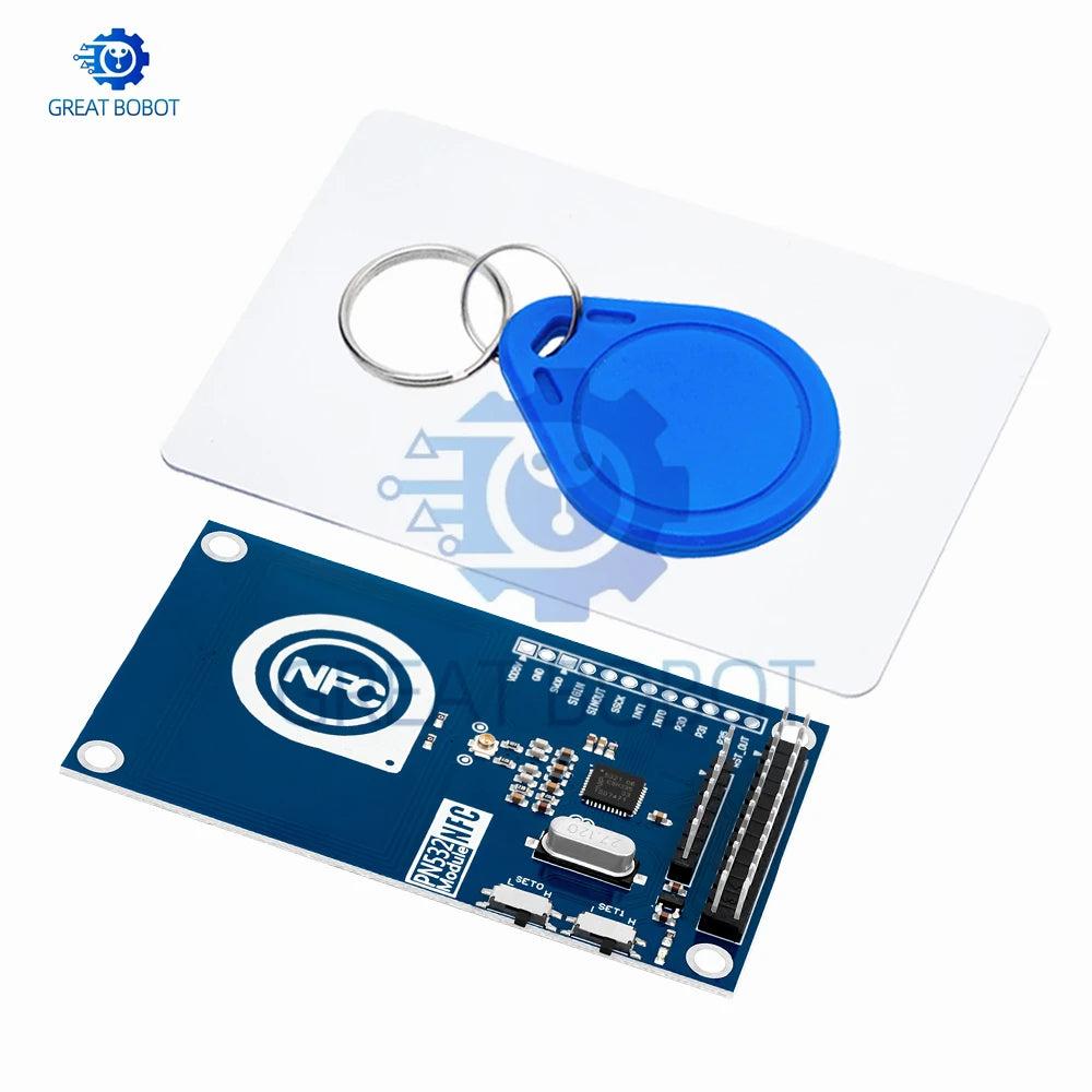 PN532 NFC Module 13.56 MHz Reader/Writer – Arduino & Pi NFC Reader Module Axl