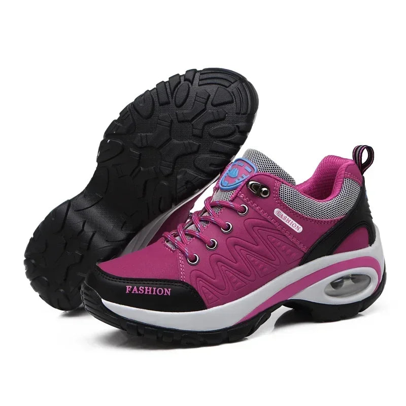 Women's Thick Sole Anti-Slip Flat Walking Shoes | Casual Sneakers Women's Flat Sneakers Axl