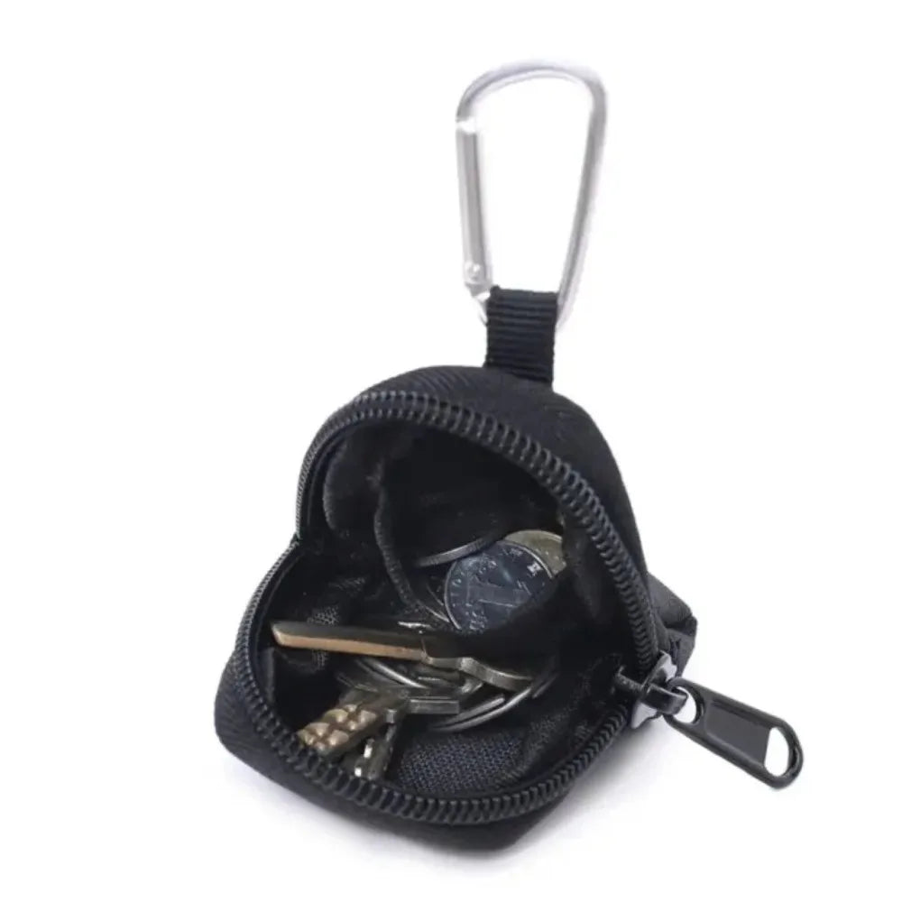 Mini Canvas Key Wallet – Tactical Coin & Key Holder Pouch Canvas Key Wallet Axl