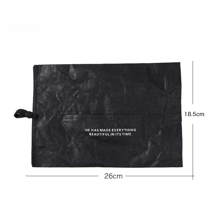 Microfiber Tissue Box Cover – Car & Home Tissue Holder Tissue Box Cover Axl black