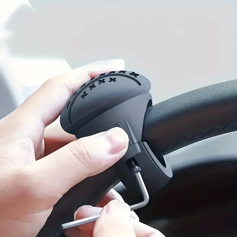 Steering Wheel Spinner Knob – One-Handed Driving Assist Steering Wheel Spinner Axl