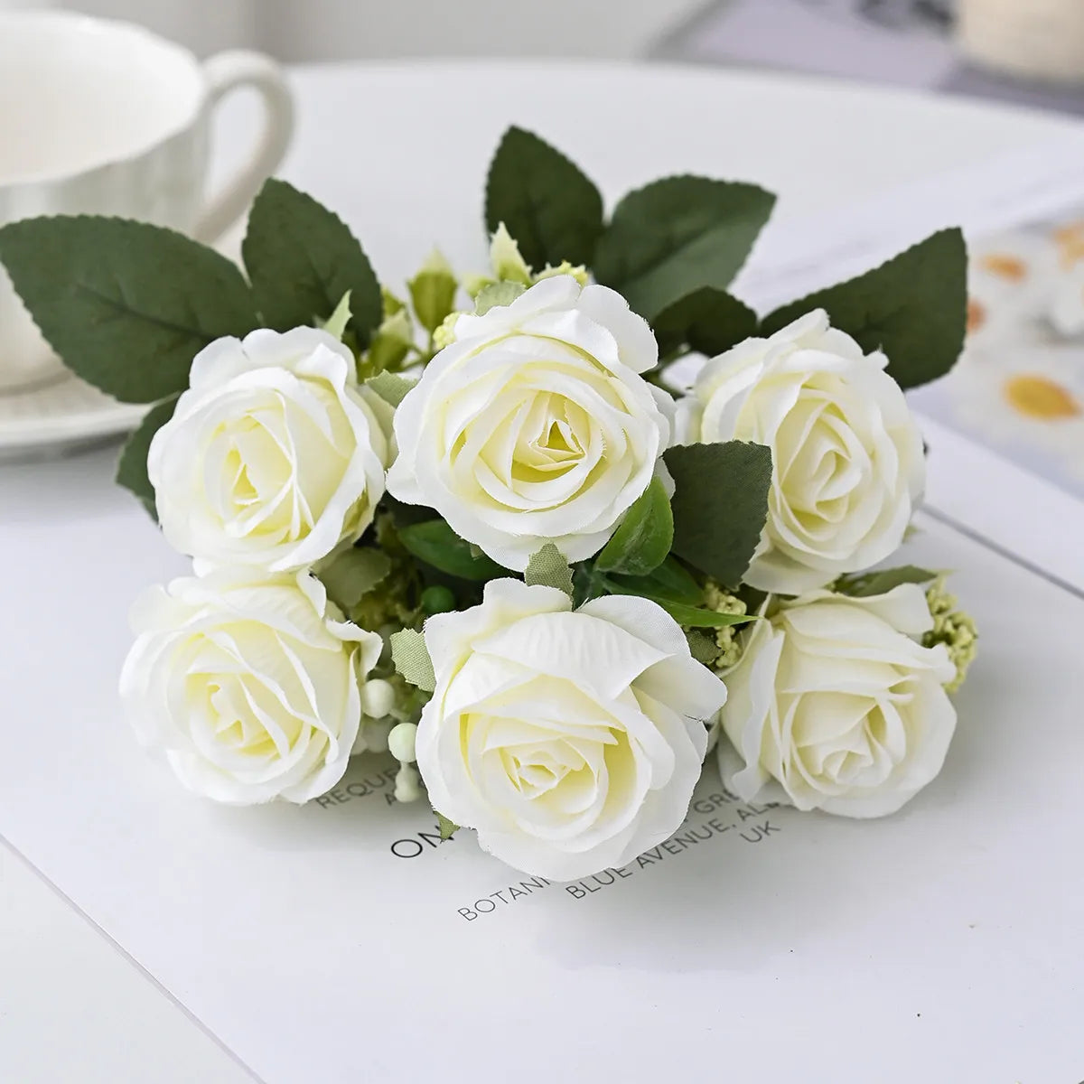 Silk Rose Artificial Flowers for Wedding, Home & Bouquet Decor Artificial Silk Flowers Axl color 1 1pc