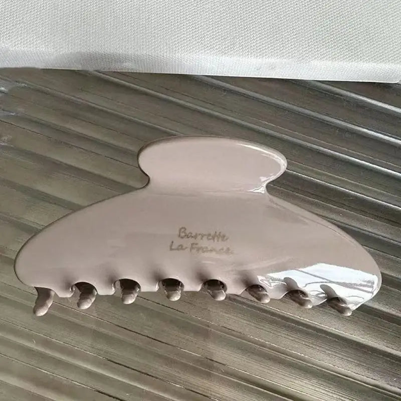 Large Acetate Hair Claw Clip – Retro Korean Shark Clip Hair Claw Clip Axl Light pink