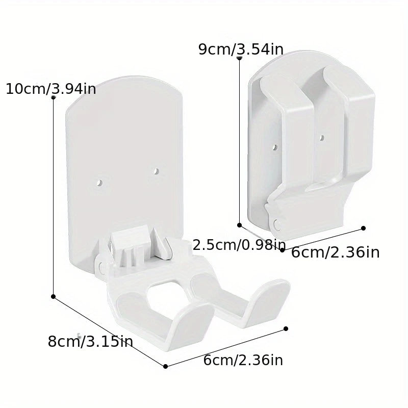 Foldable Wall-Mount Game Controller Storage Rack – 1 or 2 Pack Controller Storage Rack Axl