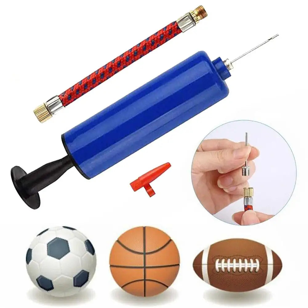 Mini Hand Ball Pump Kit – 7 Needles for Soccer & Basketball Ball Pump Inflator Axl