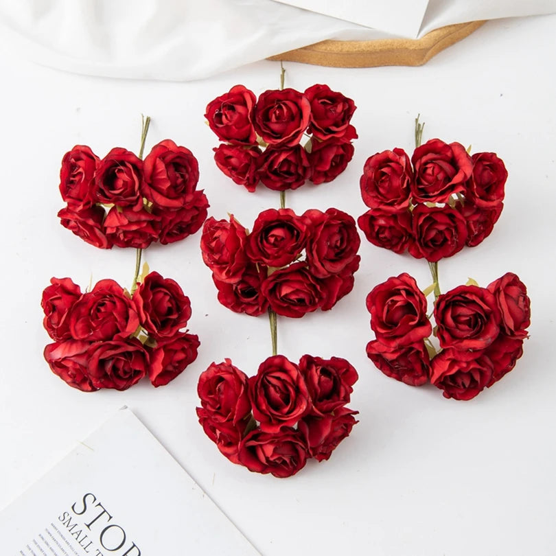 Silk Rose Artificial Flowers – Wedding, Wreath & Home Decor Artificial Silk Flowers Axl