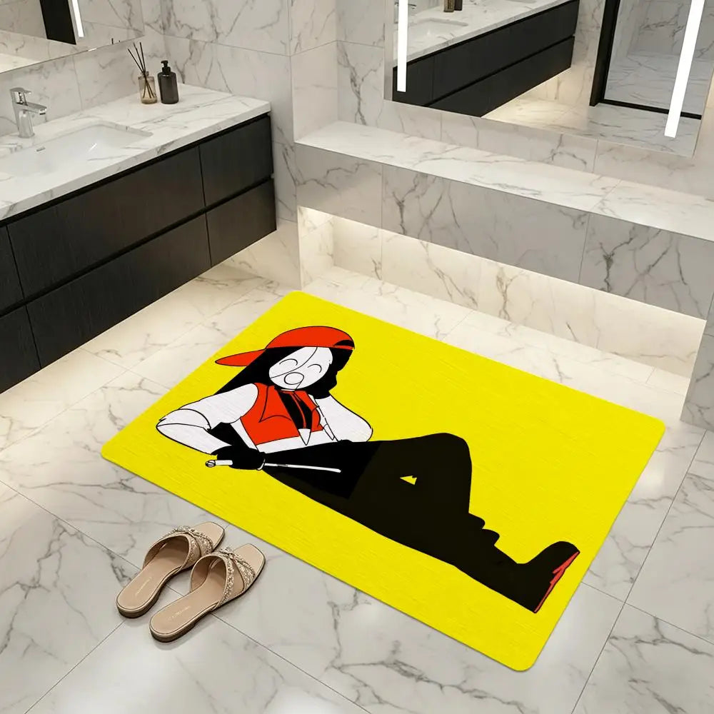 Diatomite Bath Mat – Quick Dry, Non-Slip & Absorbent Floor Mat Diatomite Bath Mat Axl