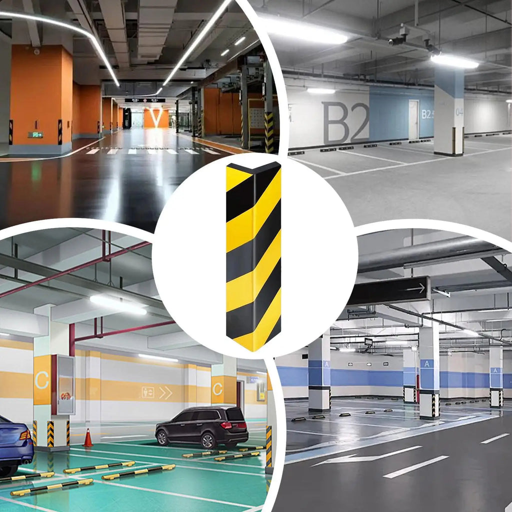 Reflective Garage Wall Bumper – Self-Adhesive Foam Protector Wall Edge Protector Axl