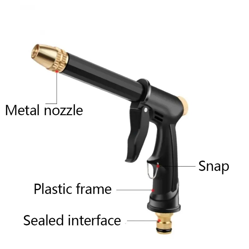 Portable High-Pressure Water Gun – Car Wash & Garden Hose Nozzle Hose Nozzle Sprayer Axl