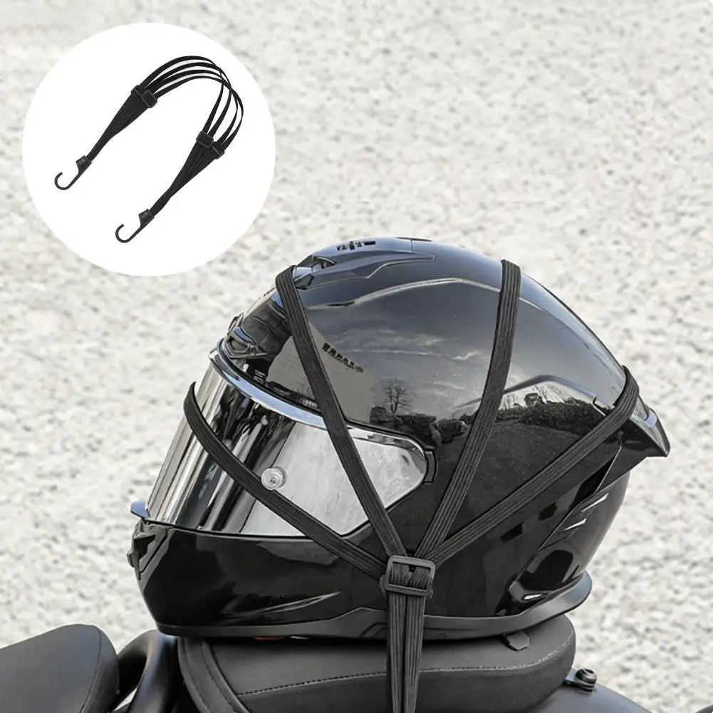 Motorcycle Elastic Bungee Cord – Heavy Duty Luggage Tie Down Strap Motorcycle Bungee Strap Axl