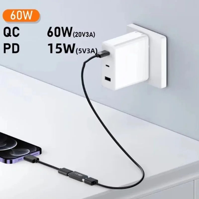 USB-C to USB-A OTG Adapter 2-Pack | MacBook & Android USB-C OTG Adapter Axl