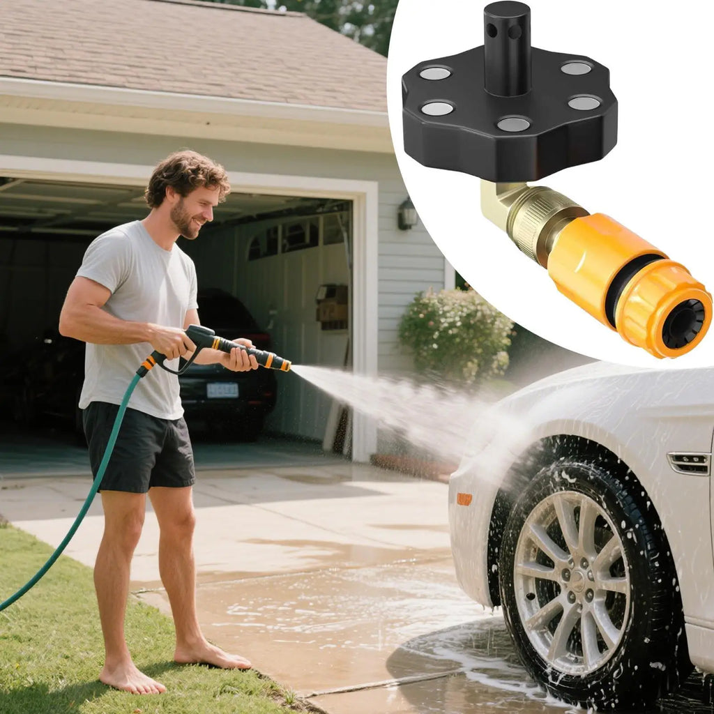 Magnetic Chassis Flusher Kit – 360° Undercarriage Wash Tool Chassis Wash Kit Axl