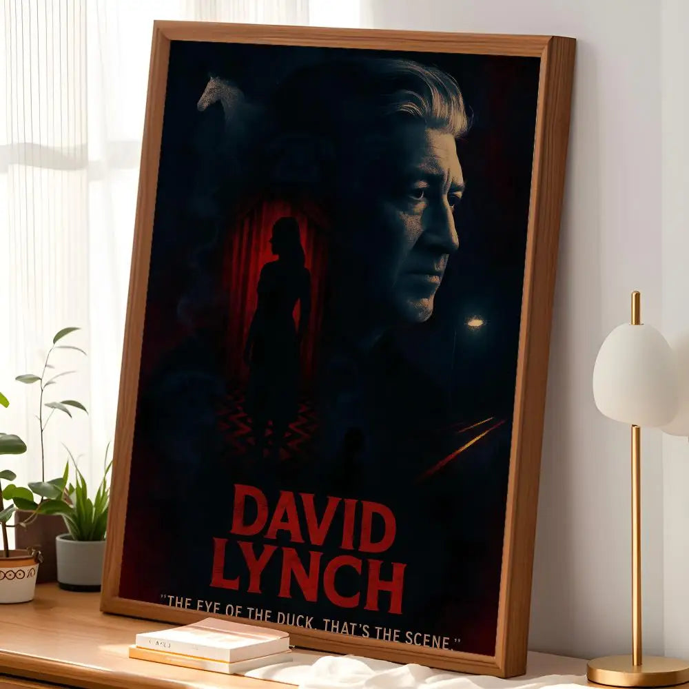 David Lynch Director Wall Art Poster – Self-Stick HD Decor Wall Art Poster Axl
