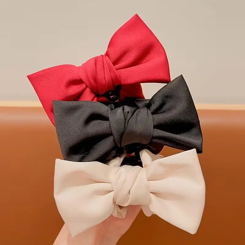 Women's Bow Hair Claw Clip – Elegant Grab Clip for Updos Hair Claw Clip Axl