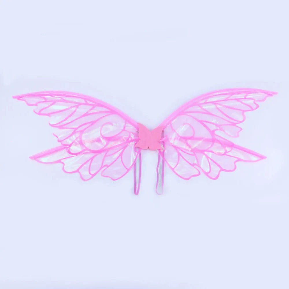 Halloween Fairy Wings Costume for Adults & Kids | Party Dress Up Fairy Wings Costume Axl Pink