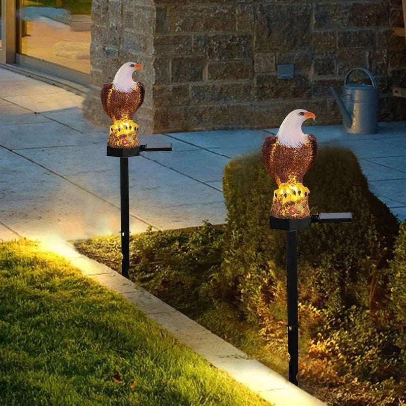 Solar Eagle Garden Statue Light – Waterproof LED Lawn Lamp Solar Garden Light Axl