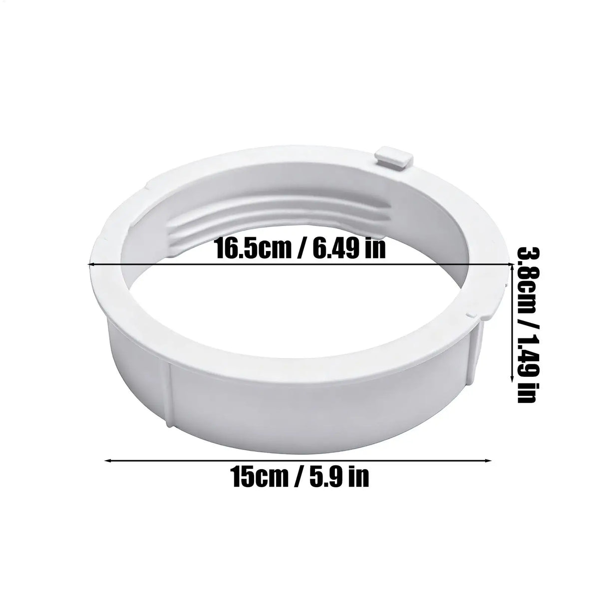 Portable AC Exhaust Hose Connector – Universal Duct Adapter AC Hose Connector Axl