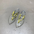 Women's Pointed Toe Flat Flip Flops – Summer Casual Slippers Women's Flat Slippers Axl Yellow 40