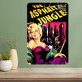 Asphalt Jungle Classic Movie Metal Poster Sign – Retro Wall Art Metal Wall Sign Axl aluminum sign aluminum 20x30cm