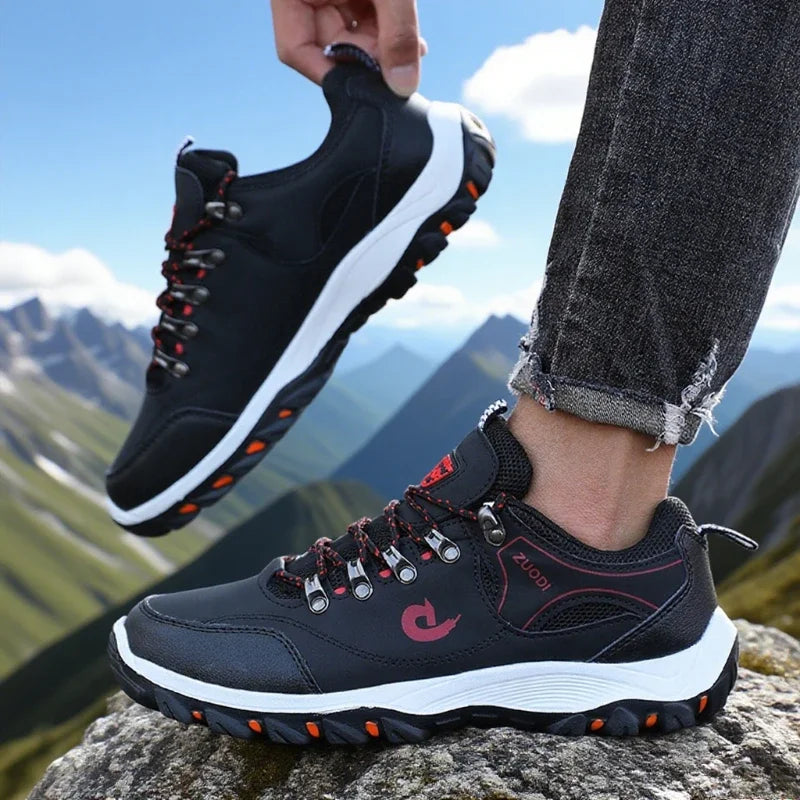 Men's Breathable Hiking Shoes – Lightweight Athletic Trainer Men's Hiking Shoes Axl