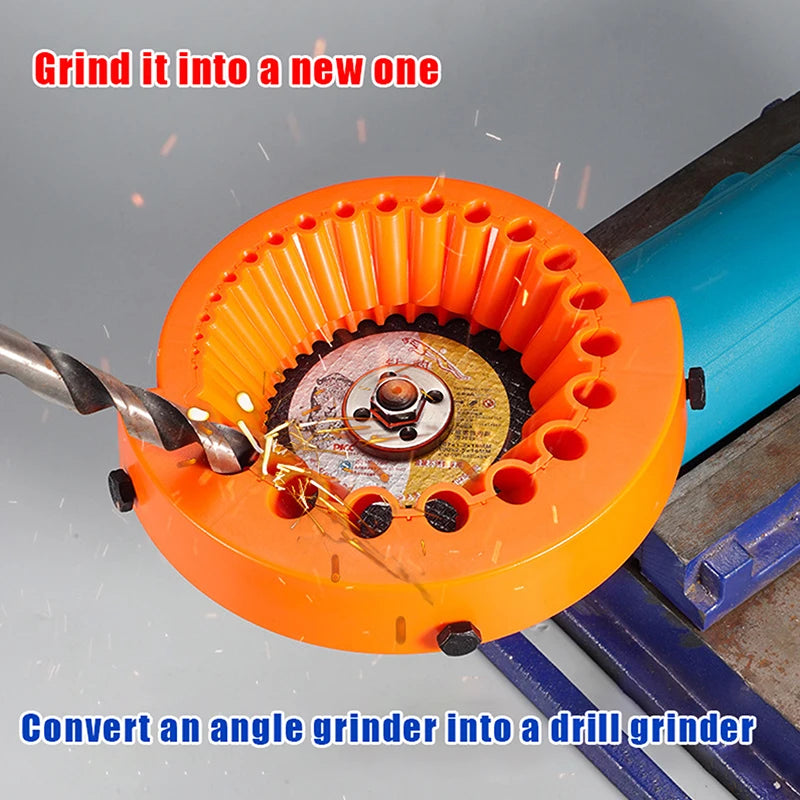 2–13mm Drill Bit Sharpener Grinding Attachment for Angle Grinder Drill Bit Sharpener Axl