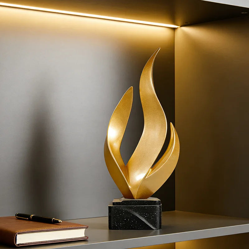 Nordic Modern Luxury Resin Figurine | Desktop & Shelf Decor Decorative Figurine Axl