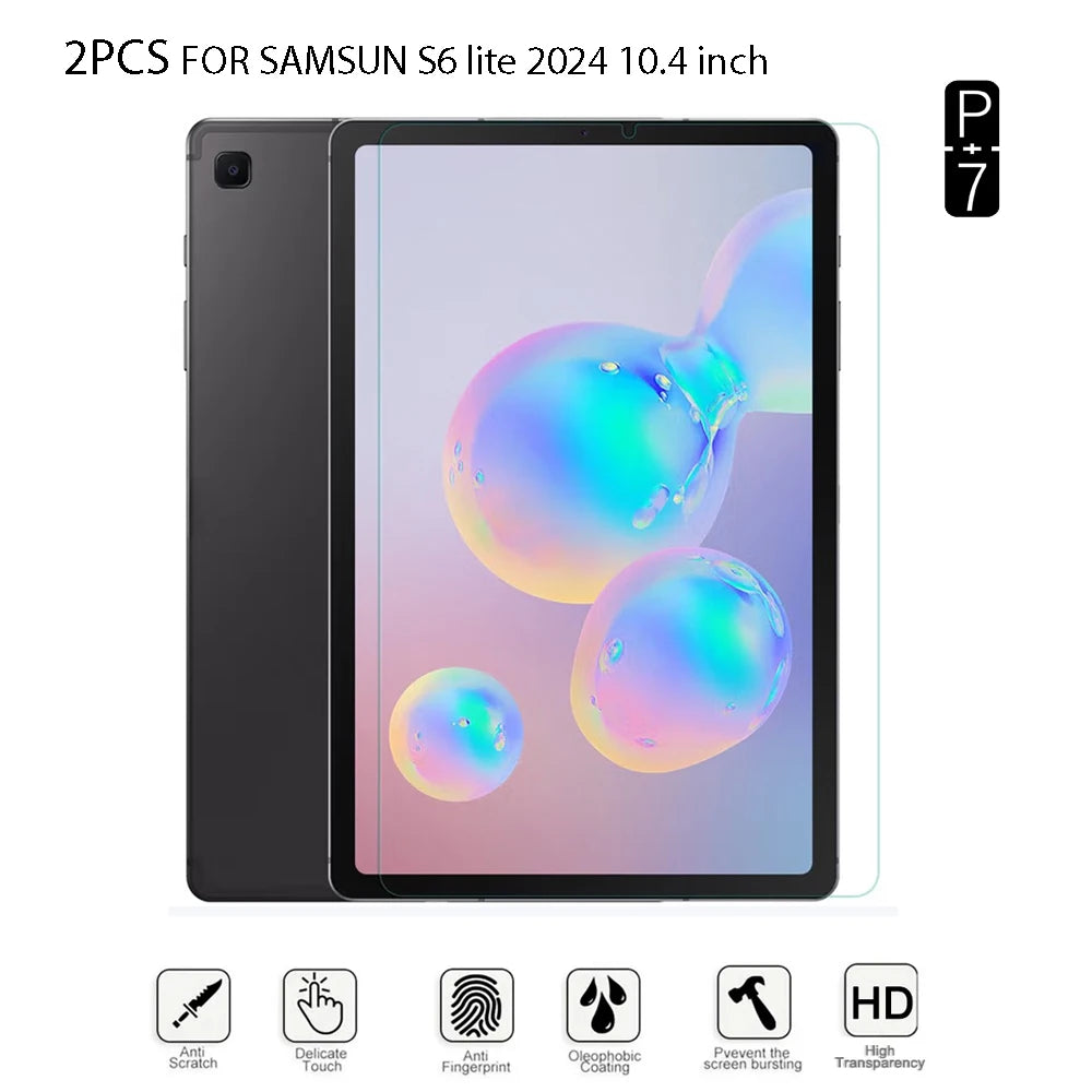 2-Pack Tempered Glass Screen Protector – Samsung Galaxy Tab S6 Lite Tablet Screen Protector Axl FOR S6LITE 2024