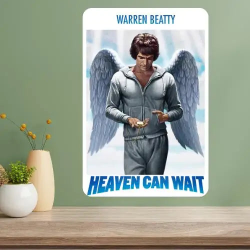 Heaven Can Wait Classic Movie Metal Poster Sign | Wall Decor Metal Wall Sign Axl aluminum sign aluminum 40x30cm