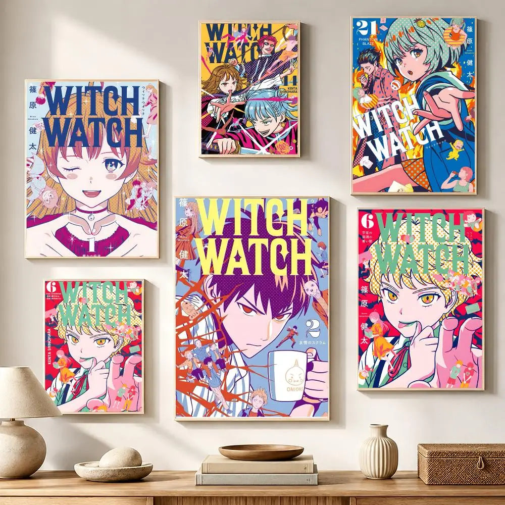 Witch Watch Poster – HD Waterproof PVC Wall Sticker Decor Wall Decal Sticker Axl