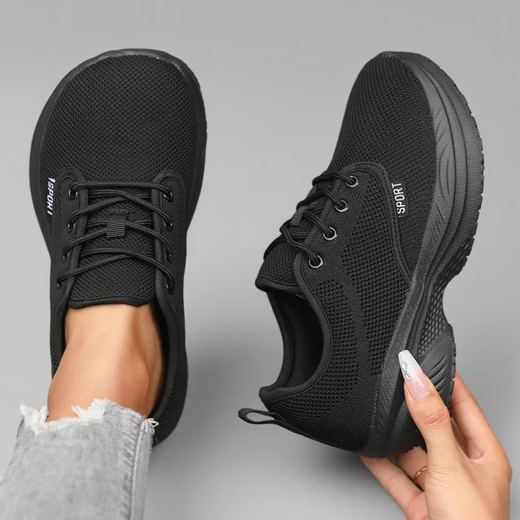 AZGB Wide Fit Breathable Mesh Sneakers | Height Boost Walking Shoe Walking Sneakers Axl