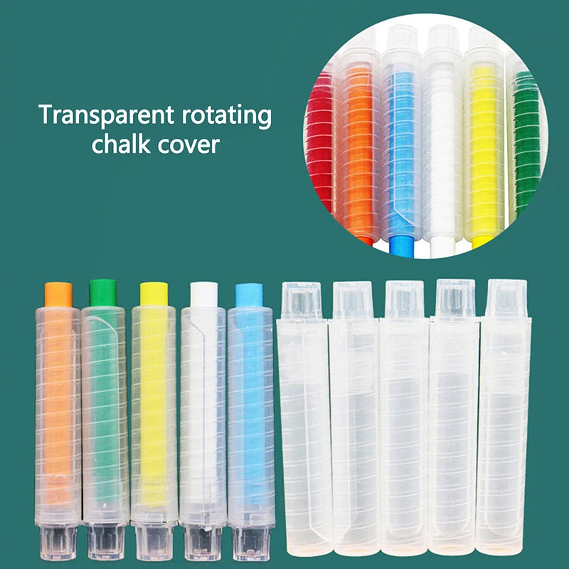 5-Pack Transparent Chalk Holder Clips for Teachers & Kids Chalk Holder Clip Axl