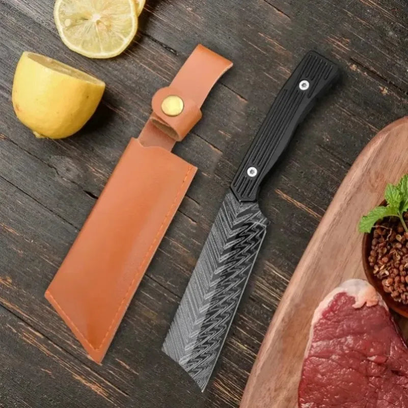 InLeung 9" Stainless Steel Boning Cleaver Chef's Knife Chef's Knife Axl