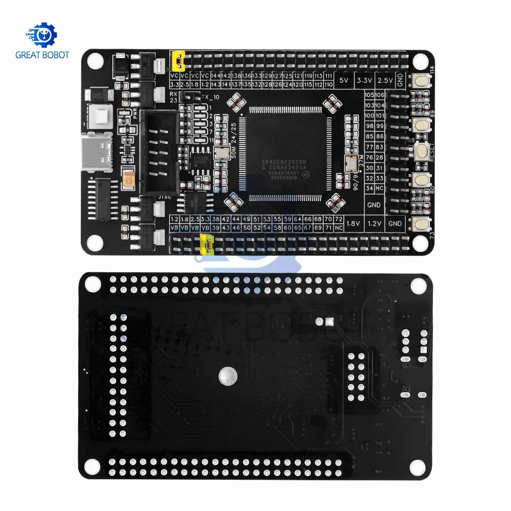 EP4CE6E22C8N FPGA Dev Board – Altera Cyclone IV Module FPGA Development Board Axl