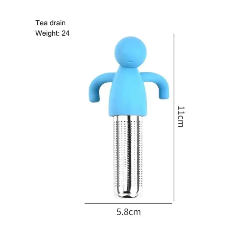 Human-Shaped Stainless Steel Tea Infuser | Reusable Loose Leaf Tea Infuser Axl