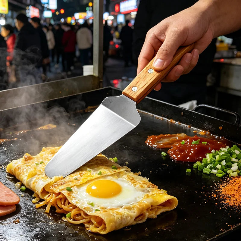 Stainless Steel Spatula & Grill Scraper | BBQ Cooking Tool BBQ Spatula & Scraper Axl