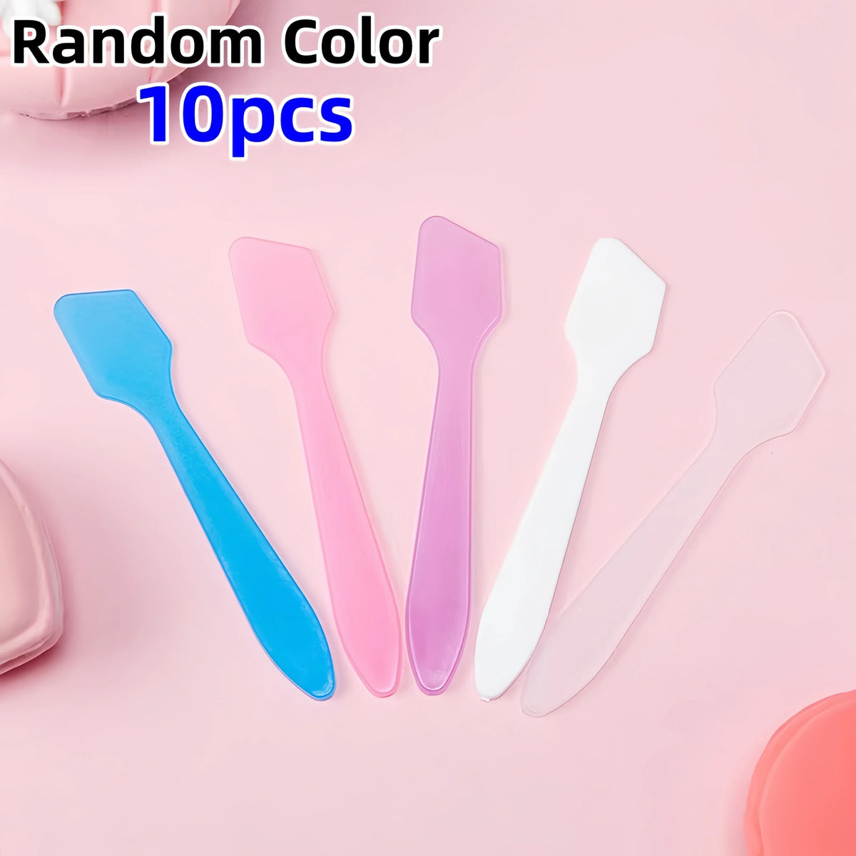 Facial Mask & Eye Cream Scooping Spatula | Skincare Tool Skincare Spatula Tool Axl Random Color