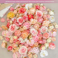 20-Piece Mini Artificial Silk Flowers – DIY Wreath & Home Decor Artificial Flower Heads Axl 1-20pcs