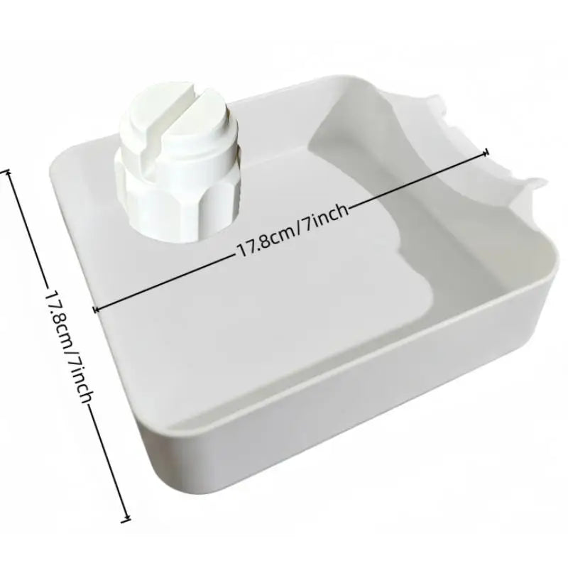 Washing Machine Drain Tray – 3D Printed PLA Overflow Catcher Laundry Drain Tray Axl