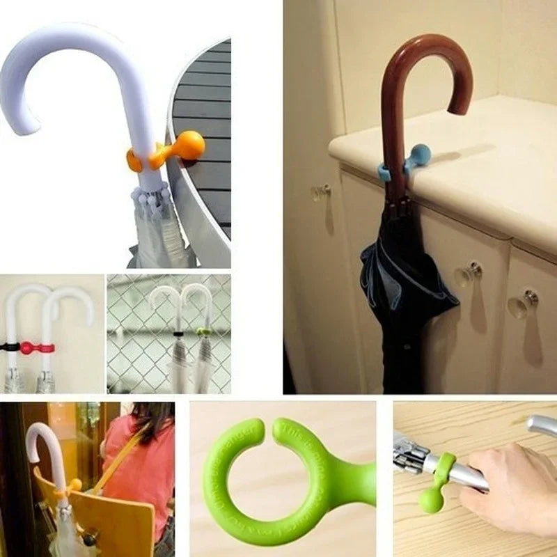 3-Pack Colorful Umbrella Hook Holder Bracket & Storage Rack Umbrella Hook Holder Axl
