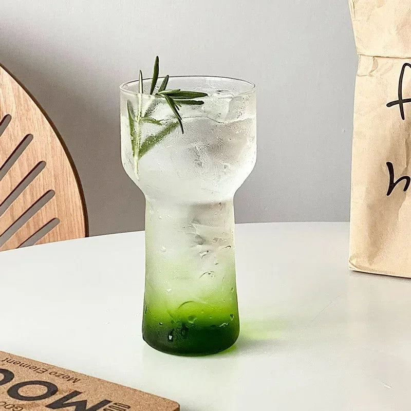 KEMORELA 400/500ml Borosilicate Glass Cup – Hot & Cold Drinks Borosilicate Glass Cup Axl as show 500ml