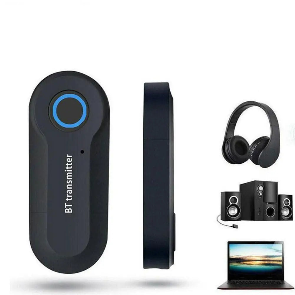 USB Bluetooth Transmitter – 3.5mm Audio Adapter for TV & PC Bluetooth Audio Transmitter Axl