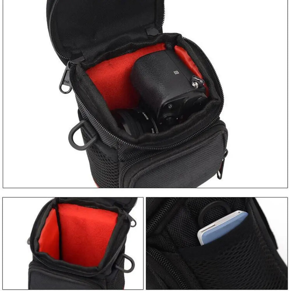 Waterproof Mini Nylon Camera Bag – DSLR & Mirrorless Shoulder Bag Camera Shoulder Bag Axl