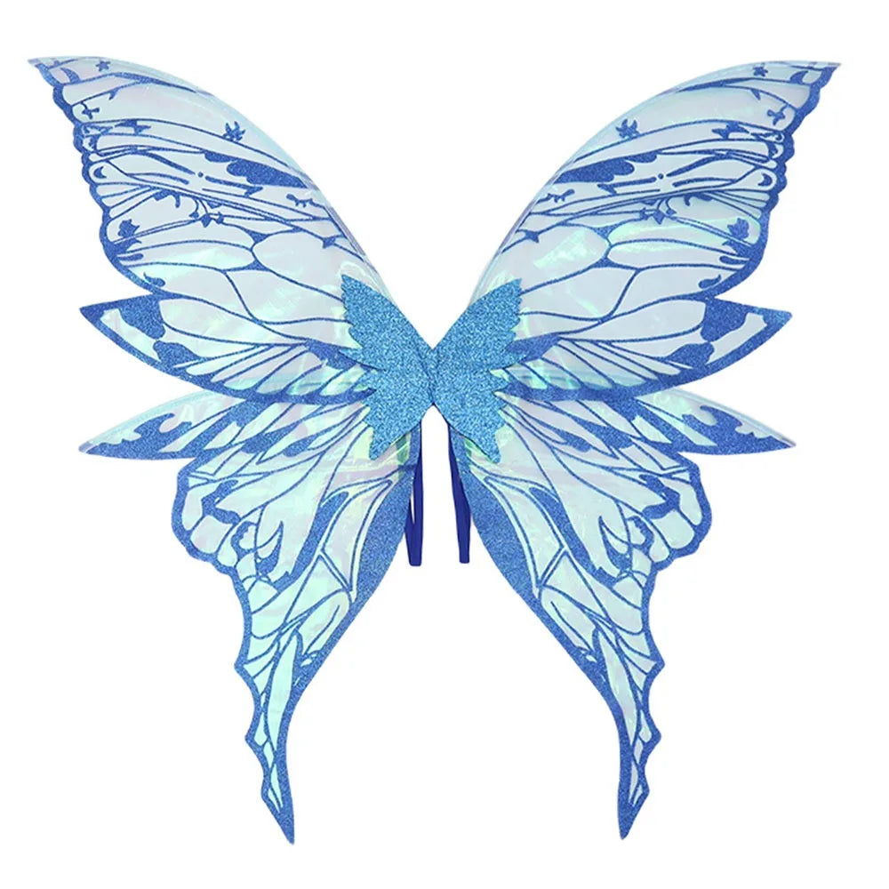 Sparkling Fairy Wings – Adult & Kids Halloween Costume Costume Wings Axl Blue