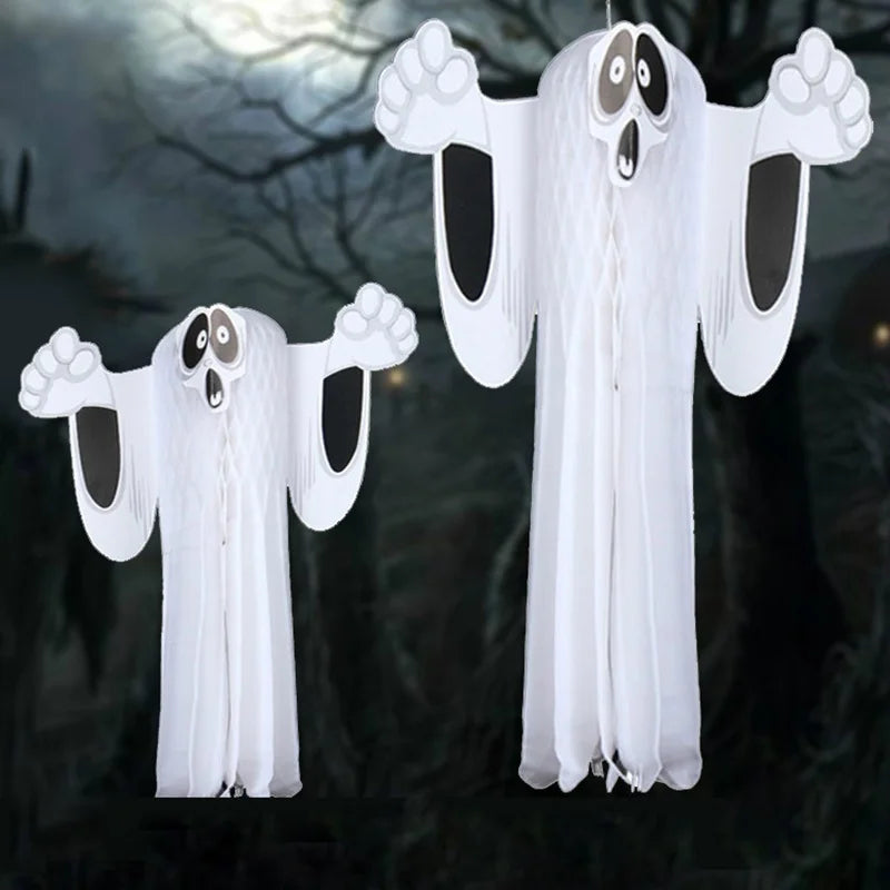 3D Halloween Ghost Hanging Ornament | Spooky Party Décor Halloween Hanging Decoration Axl