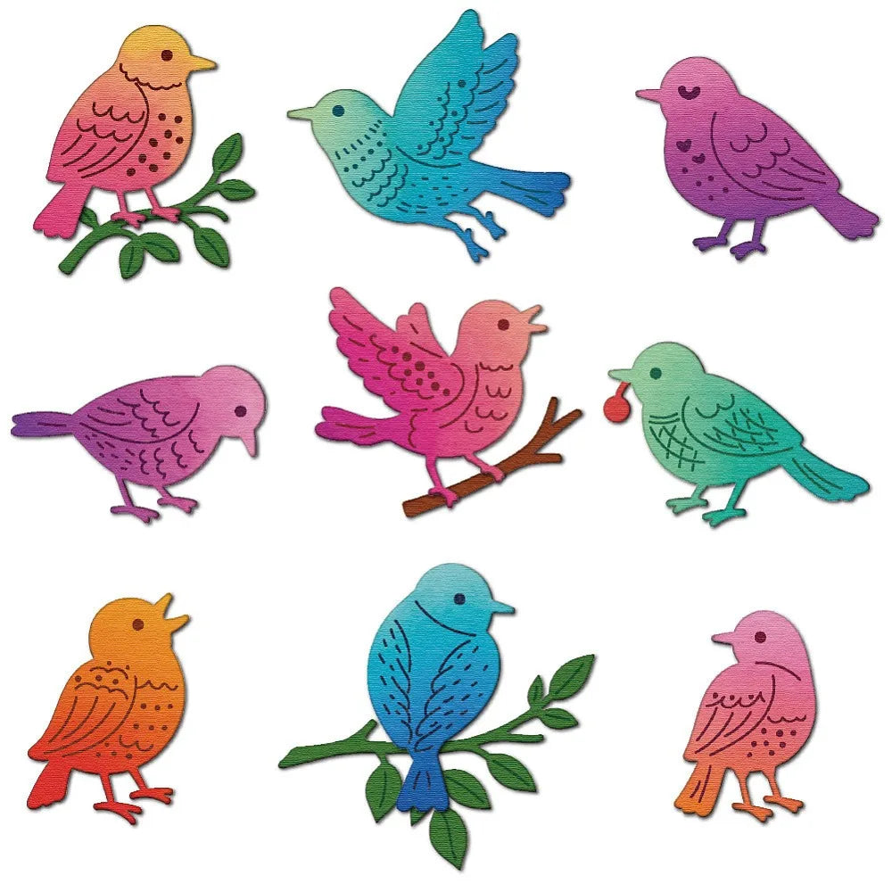 Bird Carbon Steel Cutting Dies for Scrapbooking & Embossing Craft Cutting Die Axl AECH04-19240