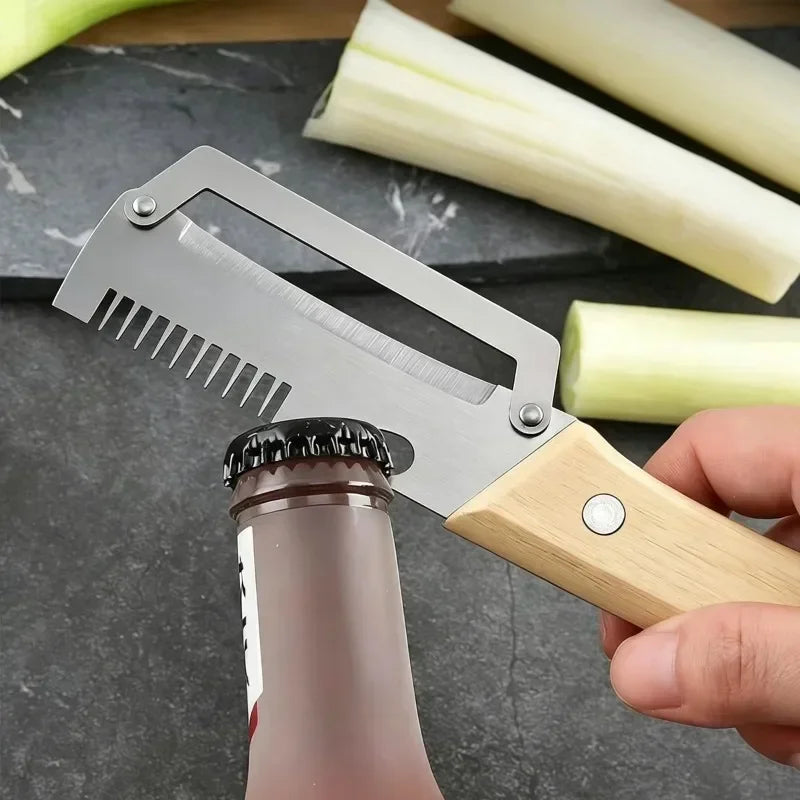 3-Piece Wooden Handle Stainless Steel Vegetable Peeler Set Vegetable Peeler Set Axl