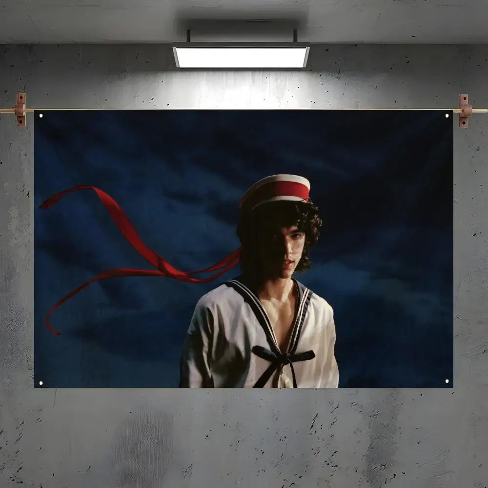 Conan Gray Fan Flag – Wall Banner for Bedroom & Concert Decor Fan Art Flag Axl White1 50x70cm